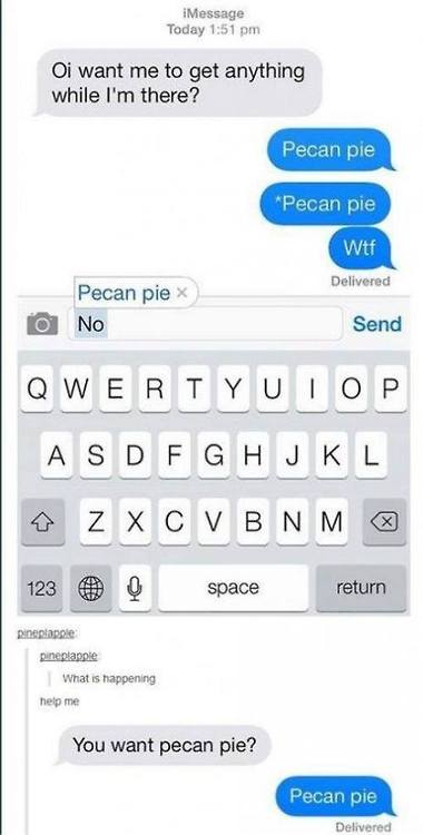 Pecan pie
