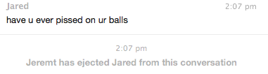 Dammit jared, get your shit together