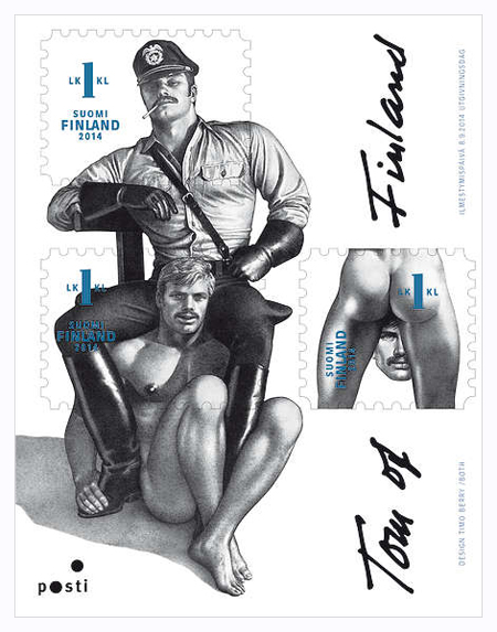I give you... The new postage stamp of Finland