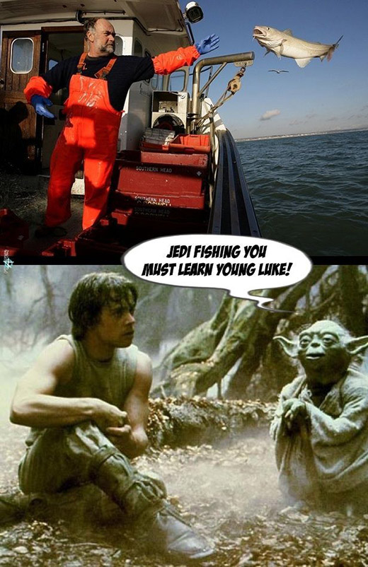 Jedi fishing