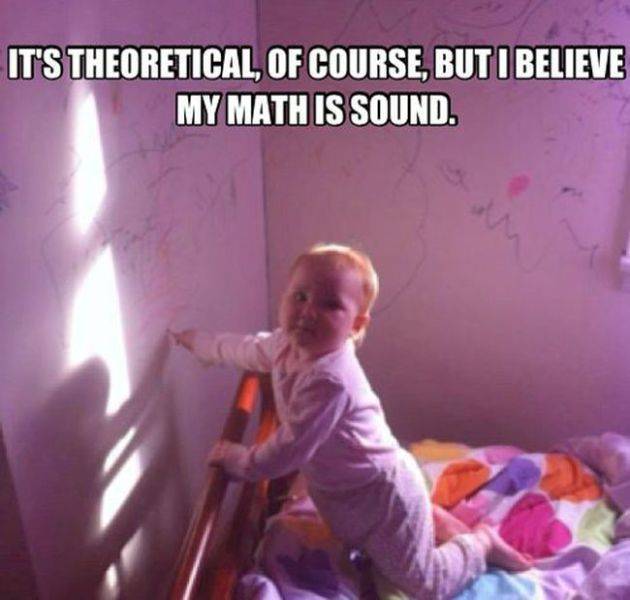 Silly baby, sound is produced by waves, not simple calculus.