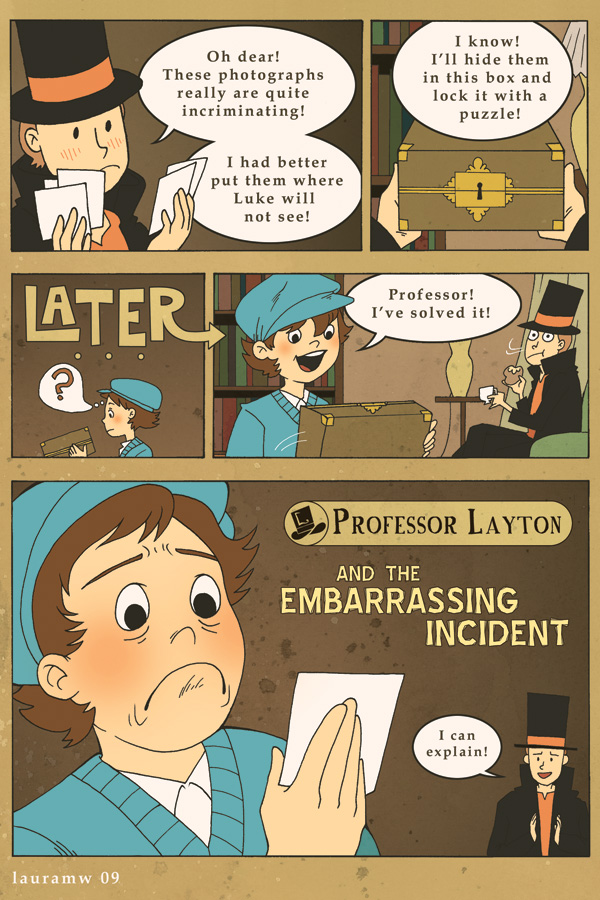 Professor Layton. THE ***?!
