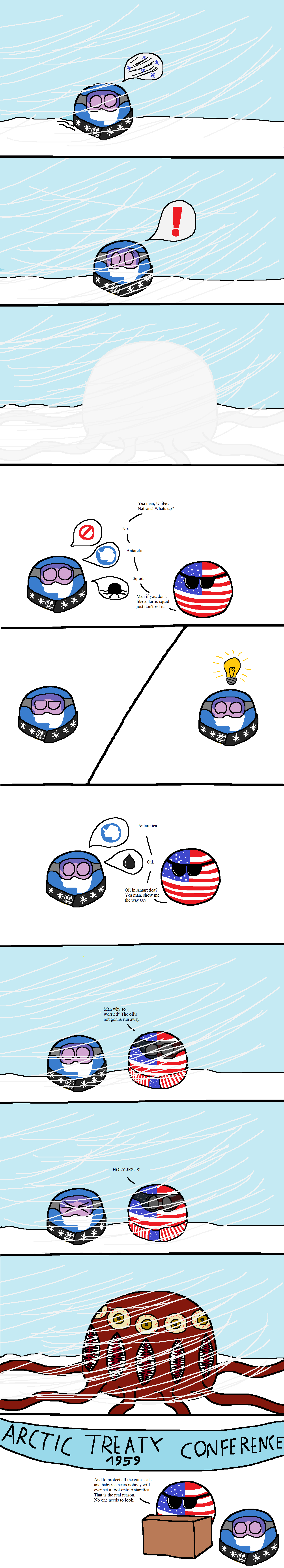 Reason why Antarctica is "snow"