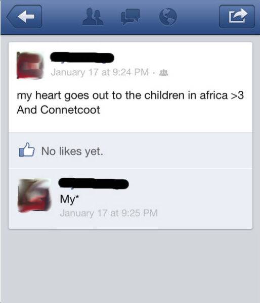 I was about to correct it for her.