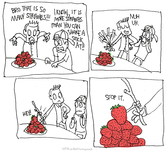 So many strawbs