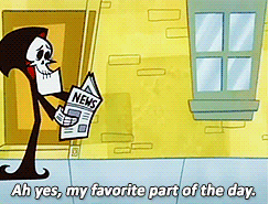 It's like the comic-section for old people!