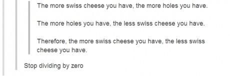 infinite cheese....?