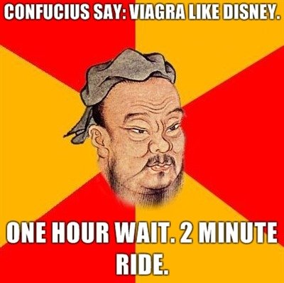 Confucius is correct