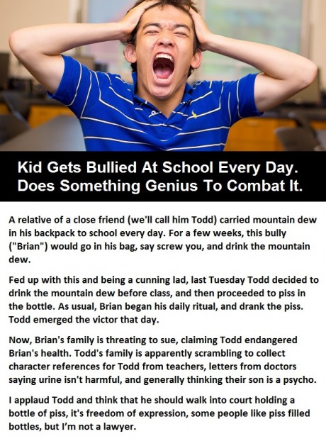 How to deal with Bullies.
