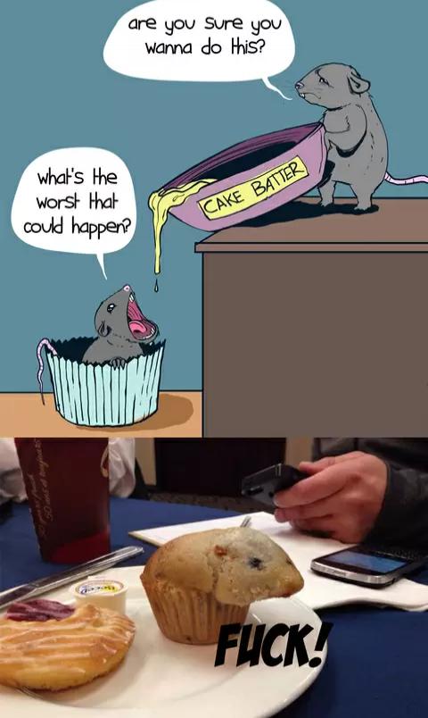 And this is why jerry hates cupcakes