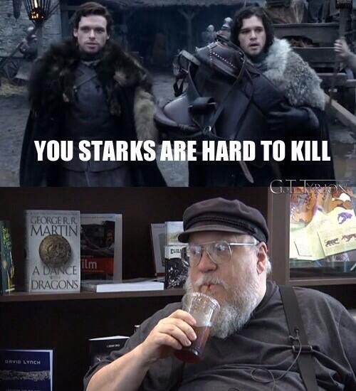 One of George RR Martin's awesome tweets
