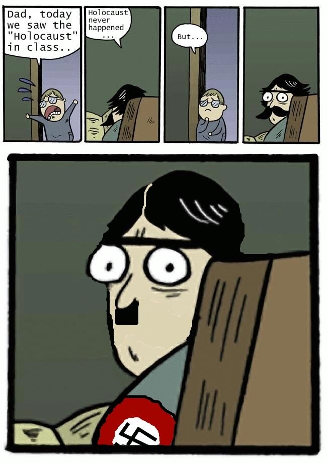 Stare Dad is a Nazi?