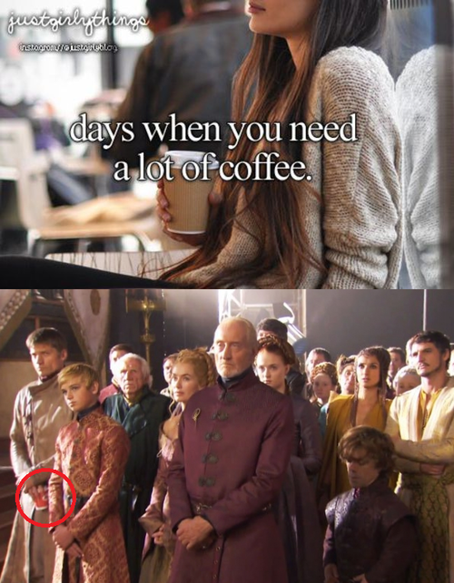 A Lannister always finishes his drinks