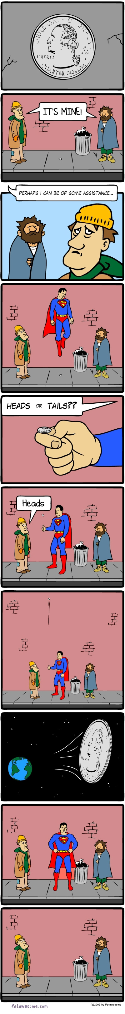 Superman can be a jerk