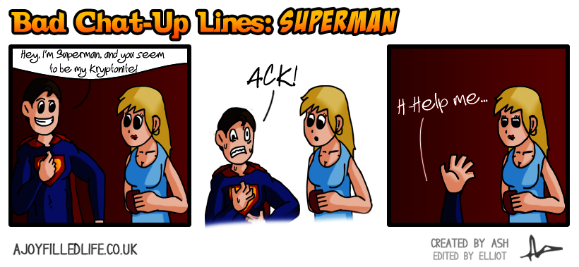 Bad chat up lines: Superman