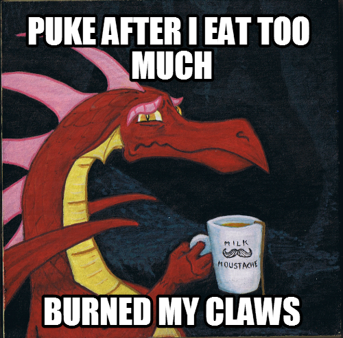 #FirstWorldDragonProblems