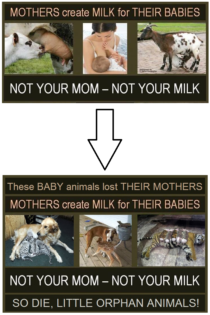 Not your mom - not your milk!
