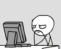 When the computer crashes and you're like...