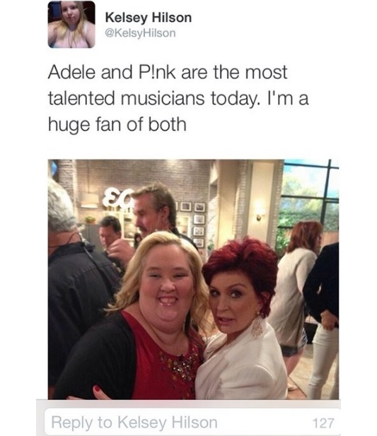 Adele and Pink