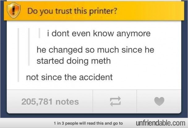 Do You Trust This Printer?