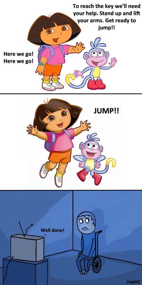 Dora is indifferent to your suffering