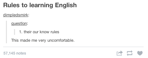 Rules to Learn English