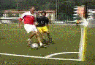 Pretty cool soccer trick