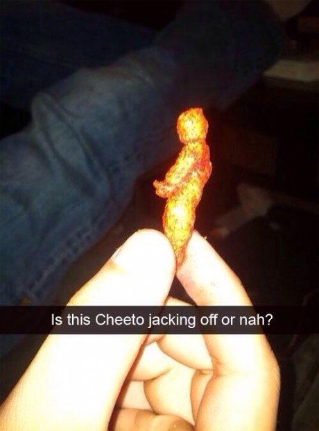 Cheeto Maturbation.