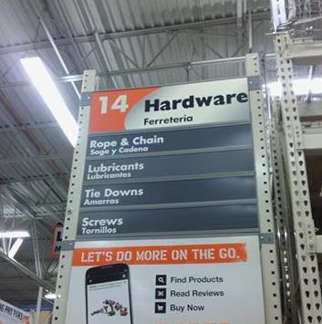 The party starts on aisle 14
