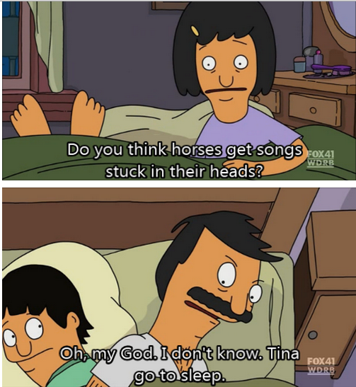 Bob's Burgers at its finest.