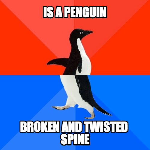 penguins are awesome!