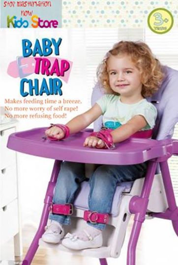 STOP Masturbation NOW Baby Trap Chair
