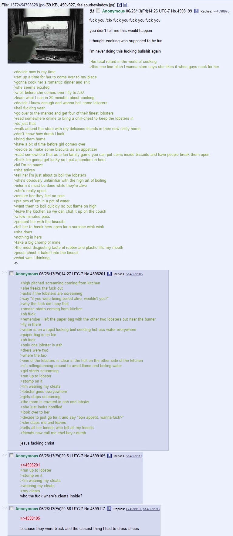 By far my favourite greentext