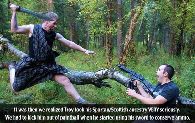 This is Sparta/Scotland!