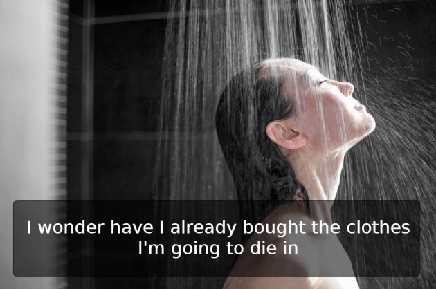 Taking Showers can be deep.