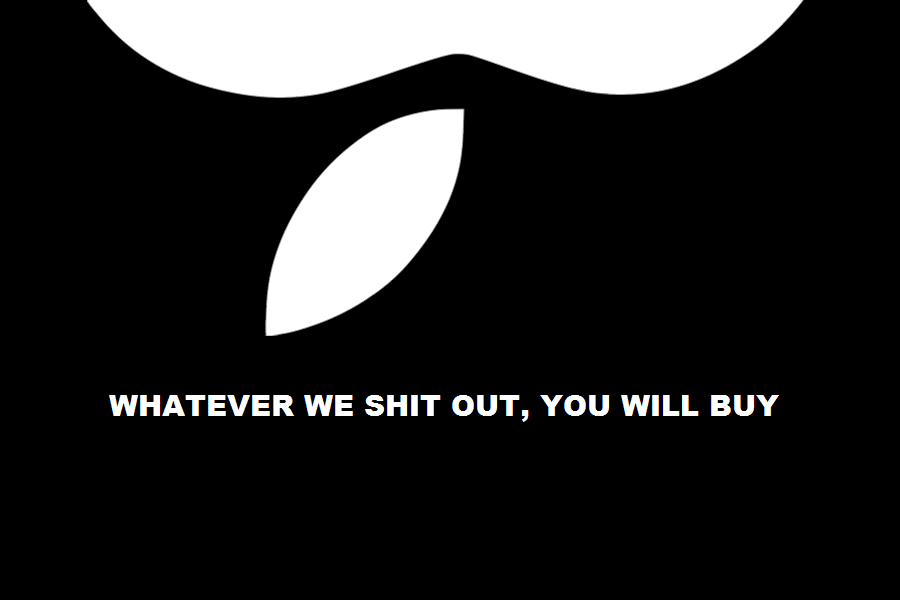 Apple logo explained.