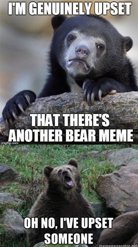 Don't care bear