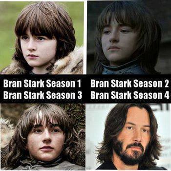 Bran Stark of Winterfell has really matured since season 1