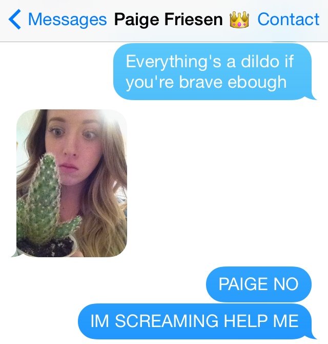 Let's turn the Paige to another subject