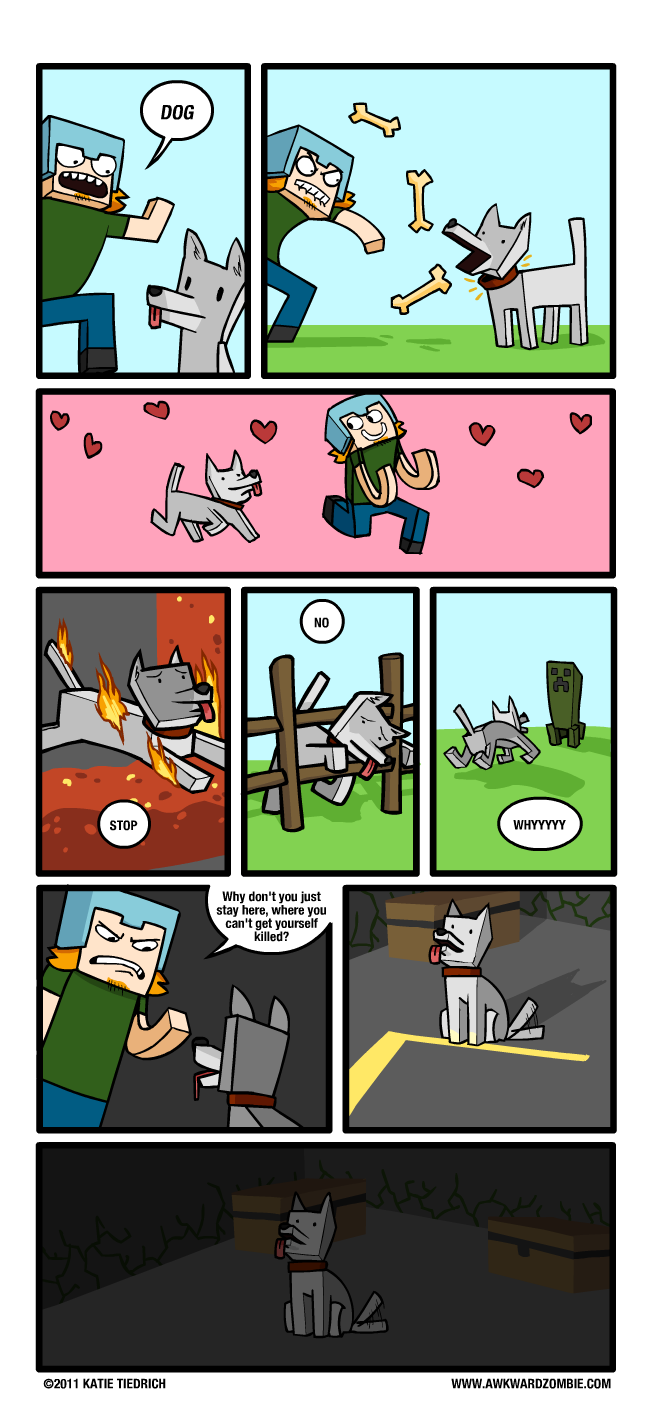 Minecraft #1 - Why dog, why?