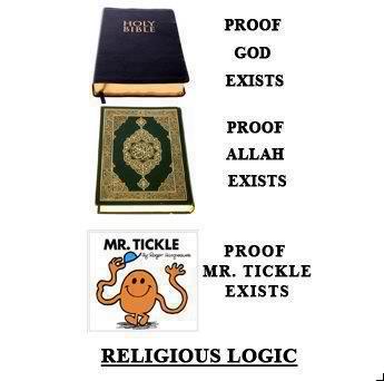 Religious logic courtesy of a friend from the UK.