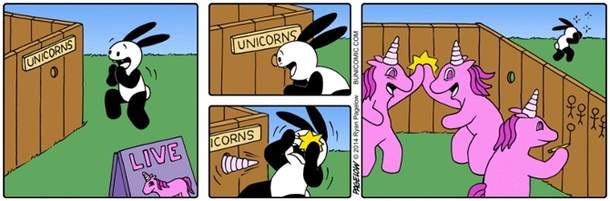 Unicorns are ***s