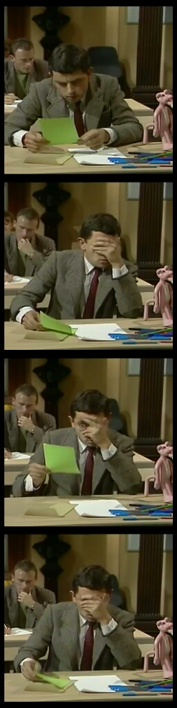 Me in exams