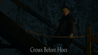 crows before hoes