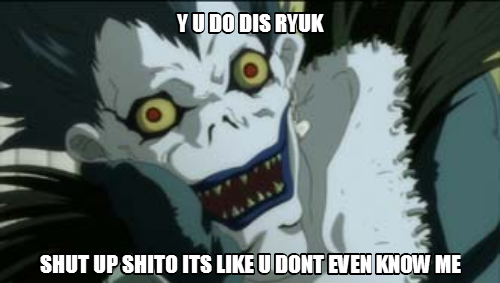 MFW after watching Death Note