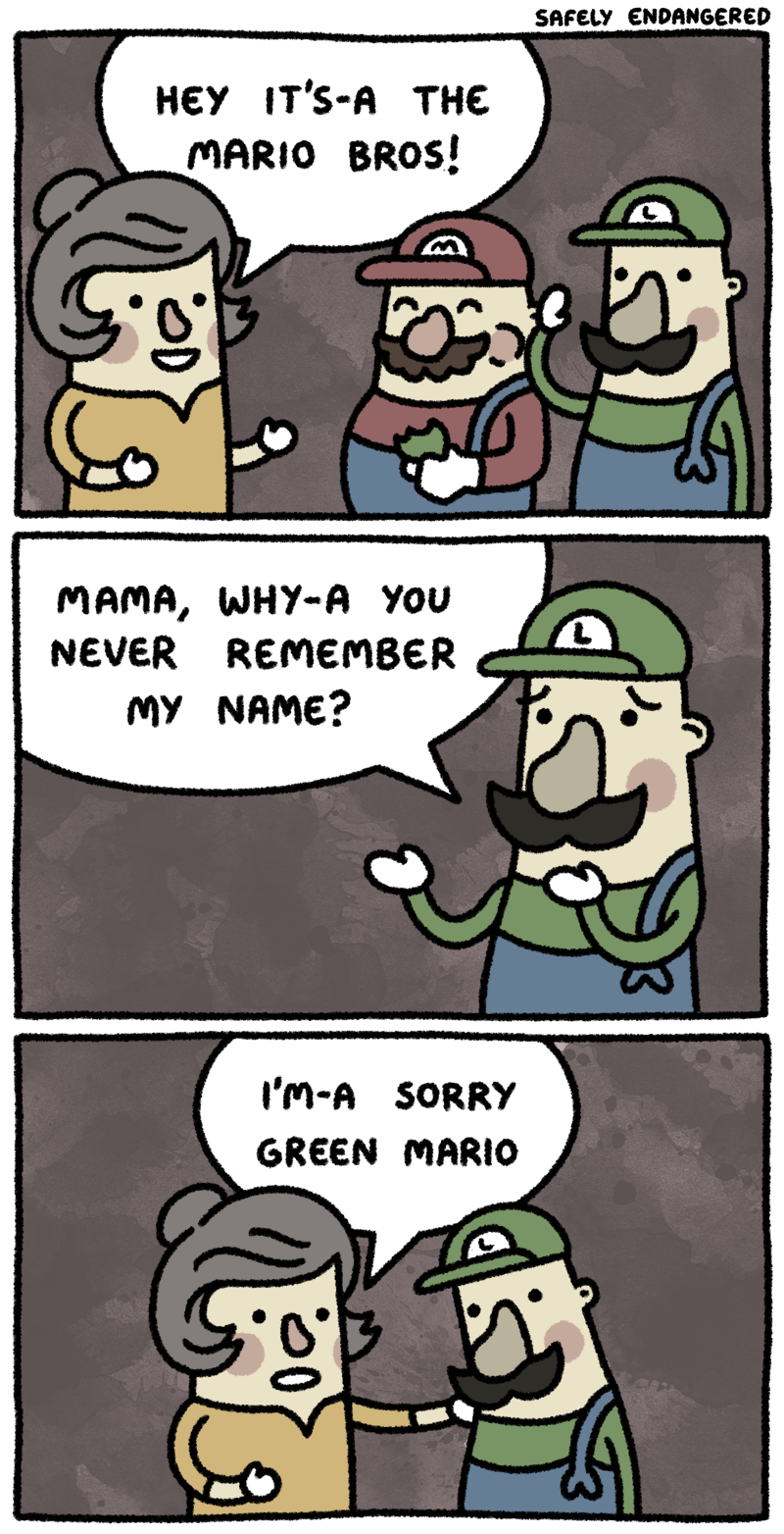 It's a me not Mario