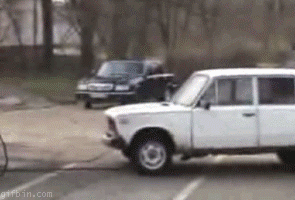 Dont ask that dude to pull ur car