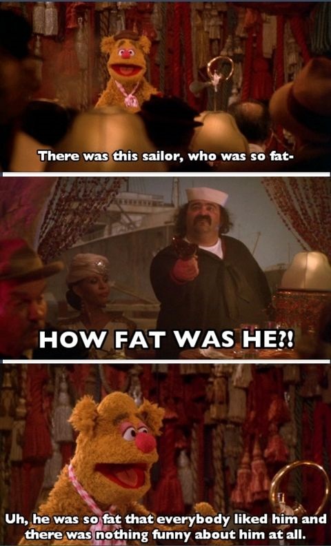 How fat was he?