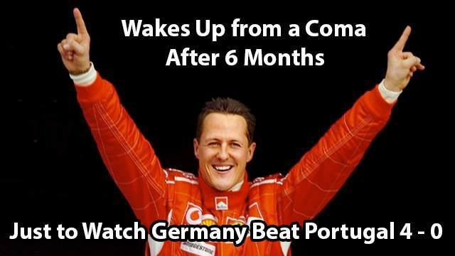 Schumacher knew what was coming