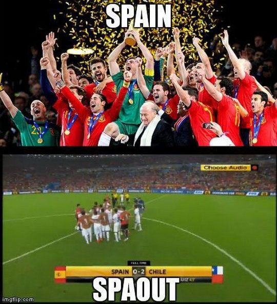 The pain in spain